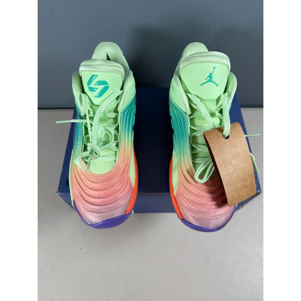 Jordan Luka 3 Vapor‎ Green/Jade-Orange Gradient Sneakers Size 12